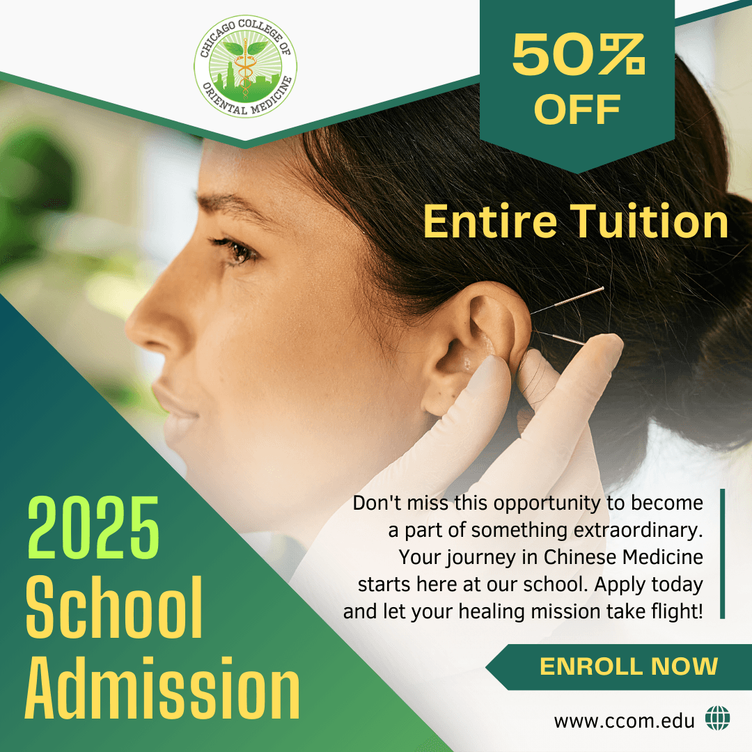 Affiliation with Chicago College of Oriental Medicine! 🎉